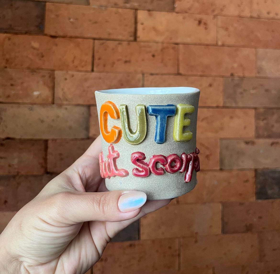 Caneca Cute But Scorpio