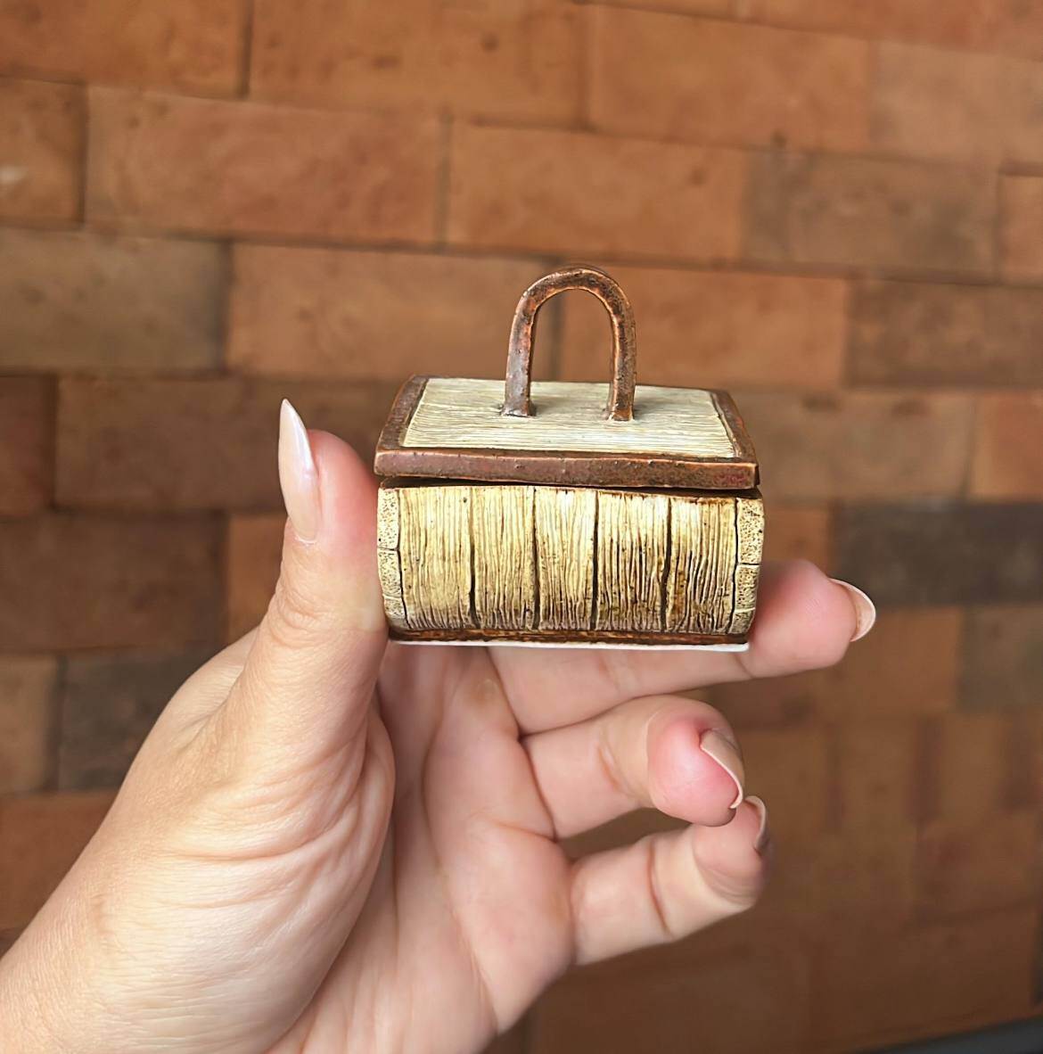 Porta Joias Mini Baú